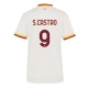 AS Roma Santiago Castro #9 Replike Gostujuci Dres za Ženska 2026-27 Kratak Rukav